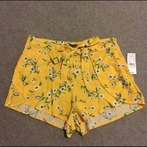 Kendall and Kylie Tie Front Shorts